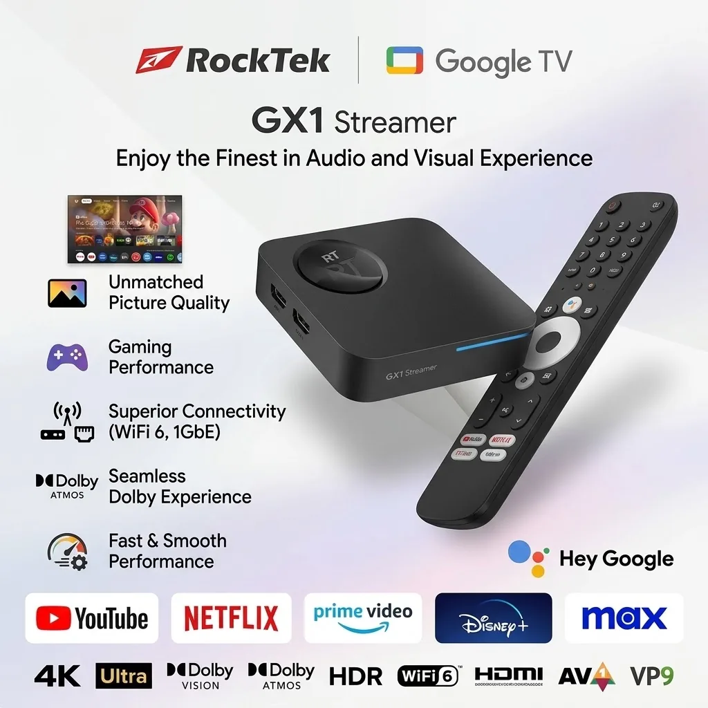 RockTek GX 1 - TV BOX